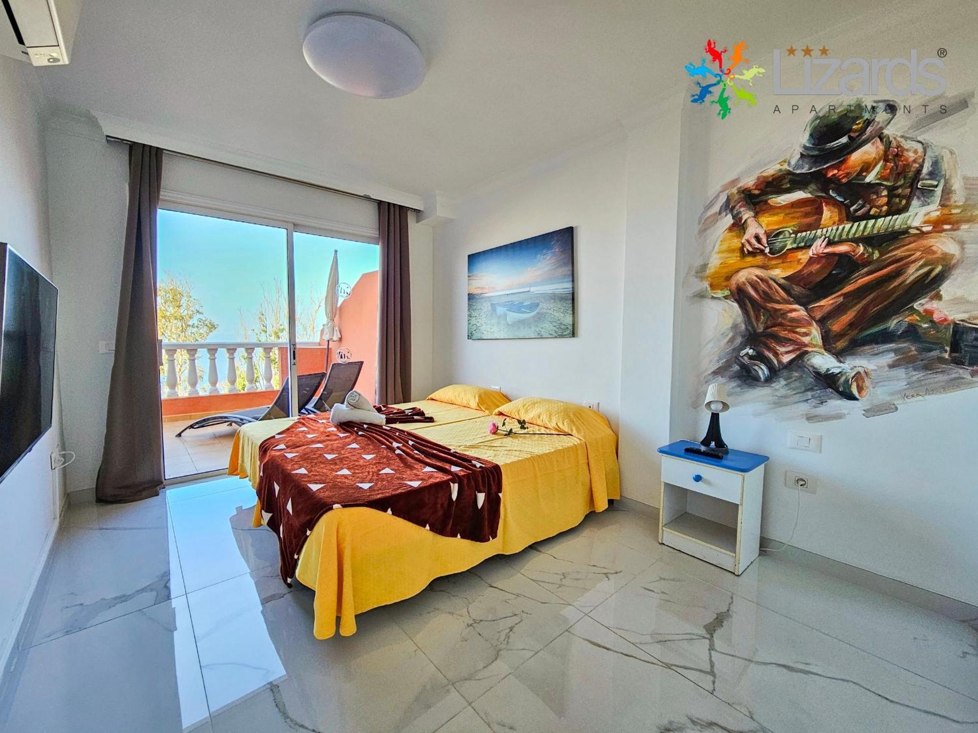 7Lizards - Ocean View Apartments Puerto de Santiago  Εξωτερικό φωτογραφία