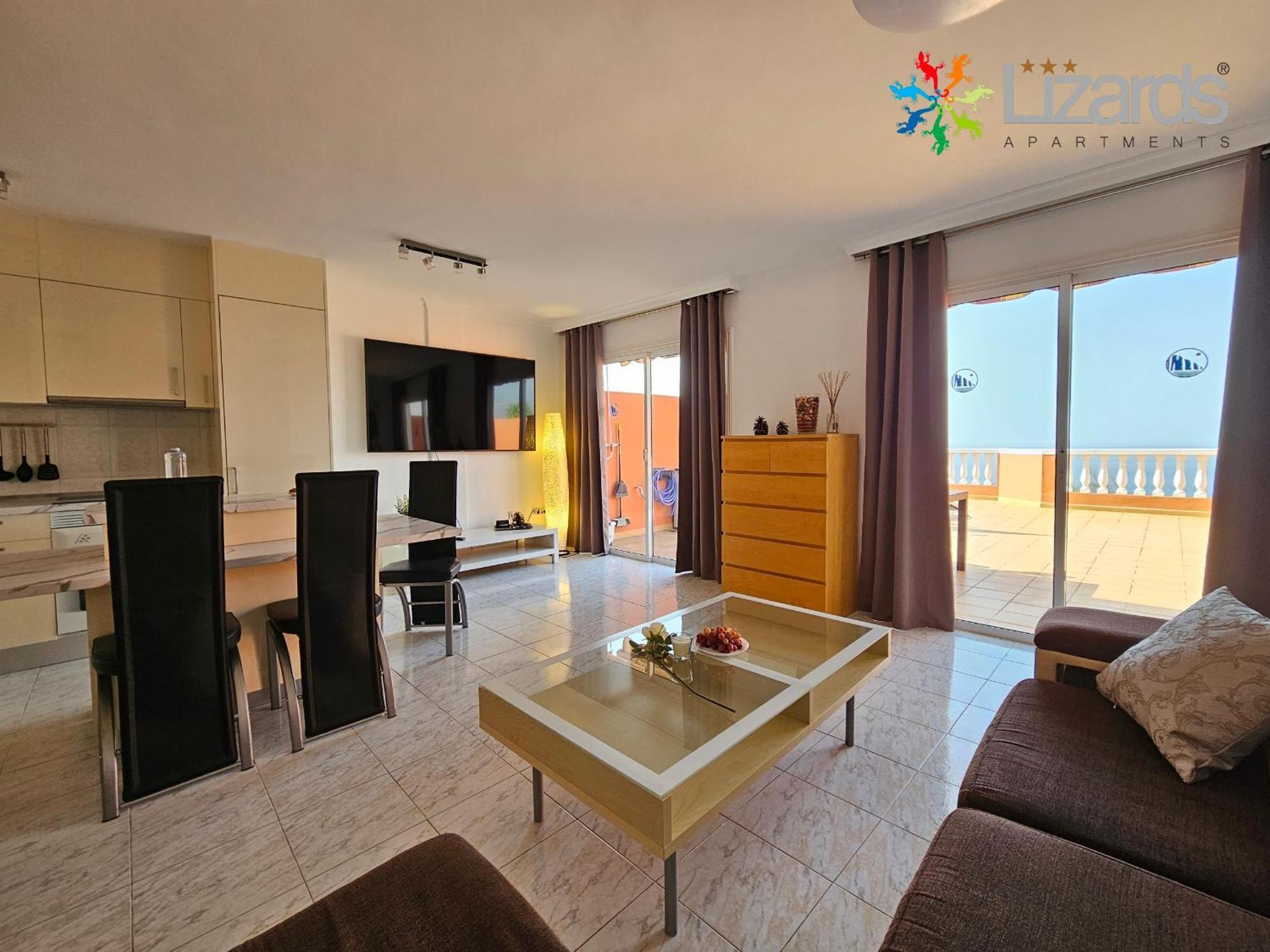 7Lizards - Ocean View Apartments Puerto de Santiago  Εξωτερικό φωτογραφία